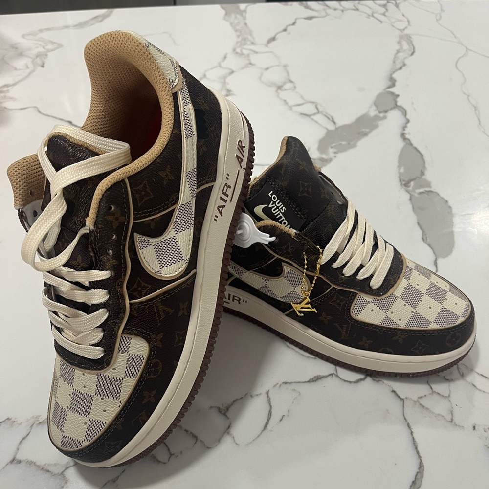 Air Force LV Brown New Sneakers